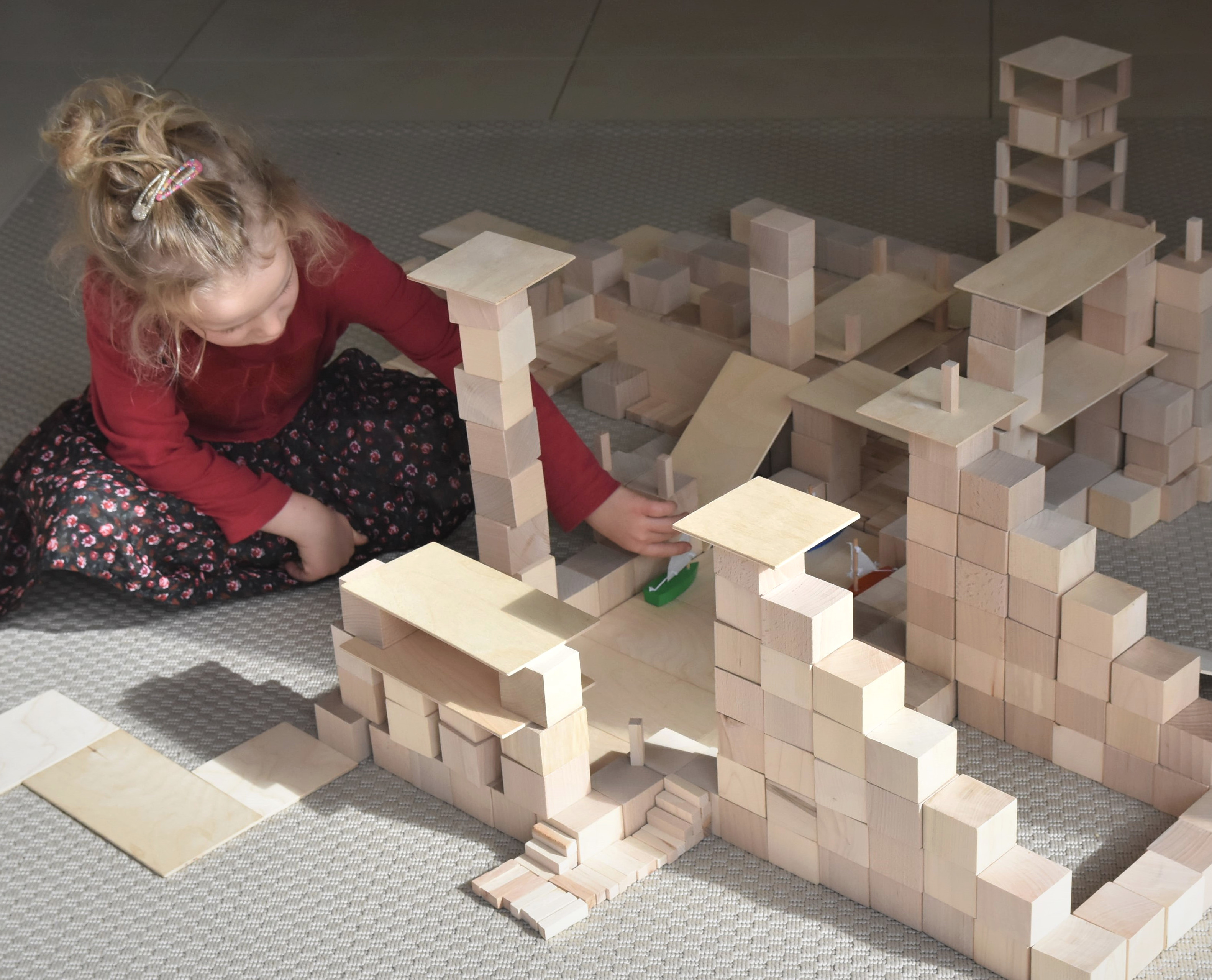 Just Blocks open-ended juego libre